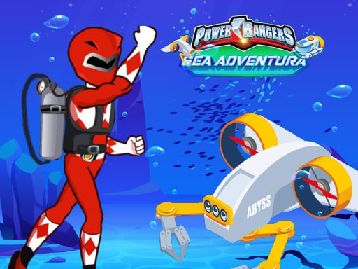 Save Power Rangers From Ocean Zombies – Pin Pull